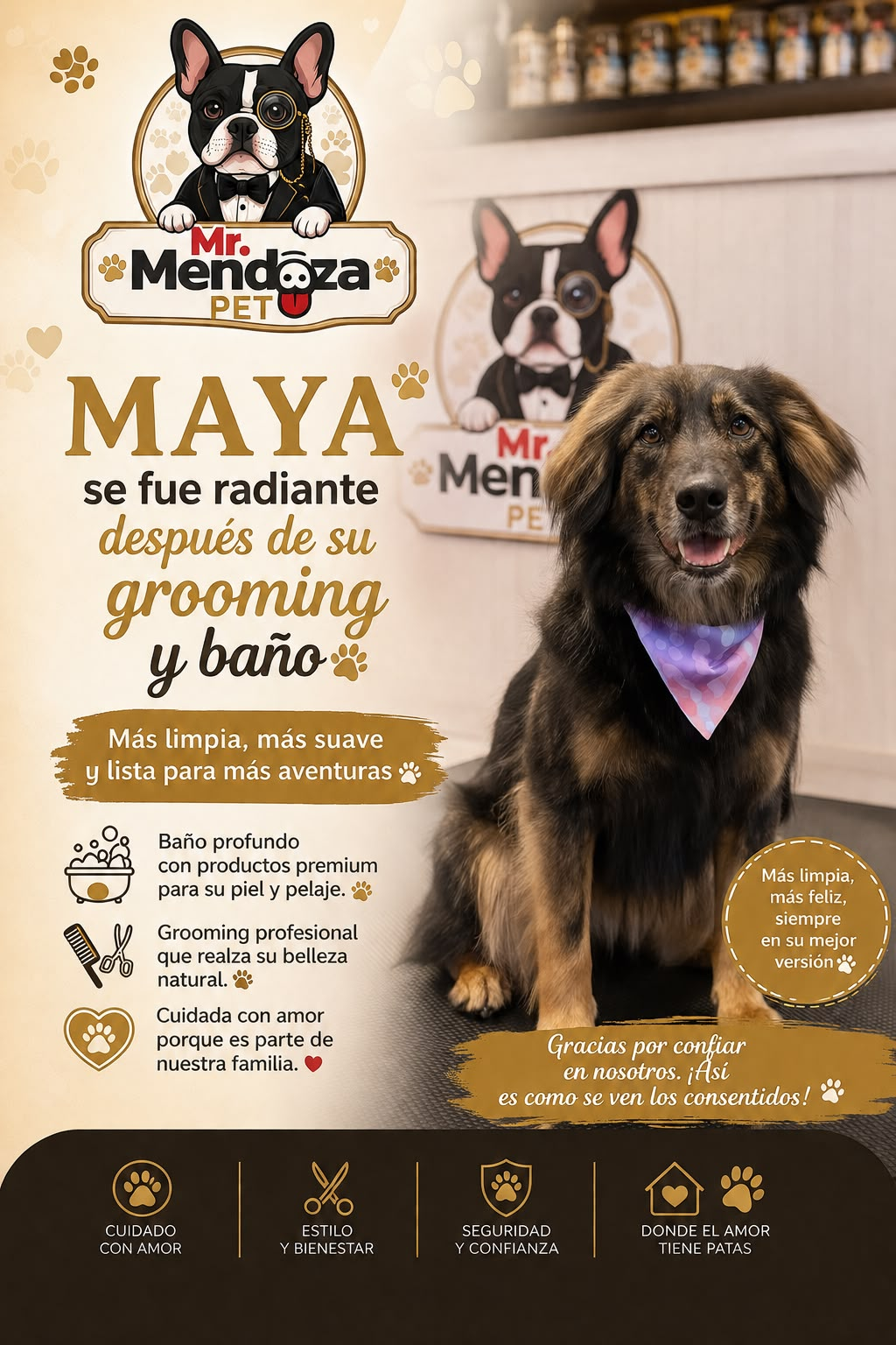 Maya en el Muro de la Fama