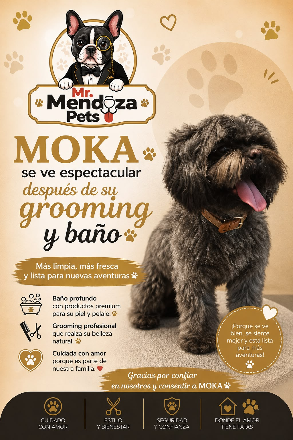 Moka en el Muro de la Fama